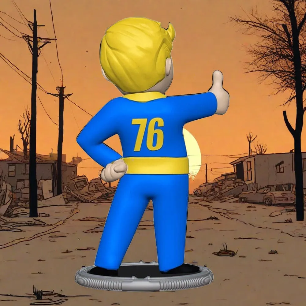 Fallout Mini Figure Vault Boy Thumbs Up 7 cm (2.7in)