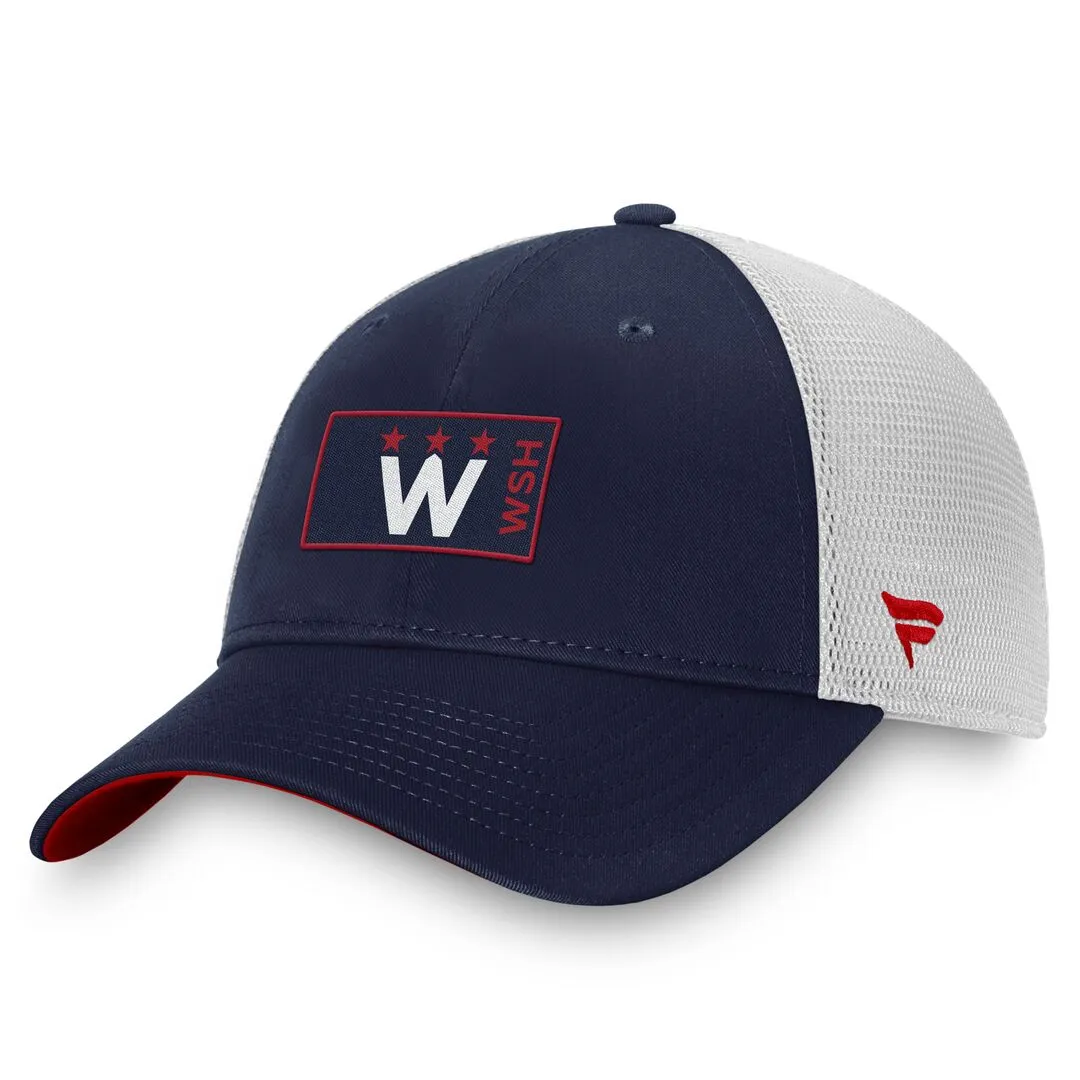 Fanatics Men's NHL Washington Capitals 2022 Rink Trucker Adjustable Cap