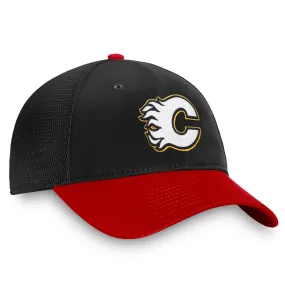 Fanatics NHL Men's Calgary Flames Reverse Retro Adjustable Meshback Cap