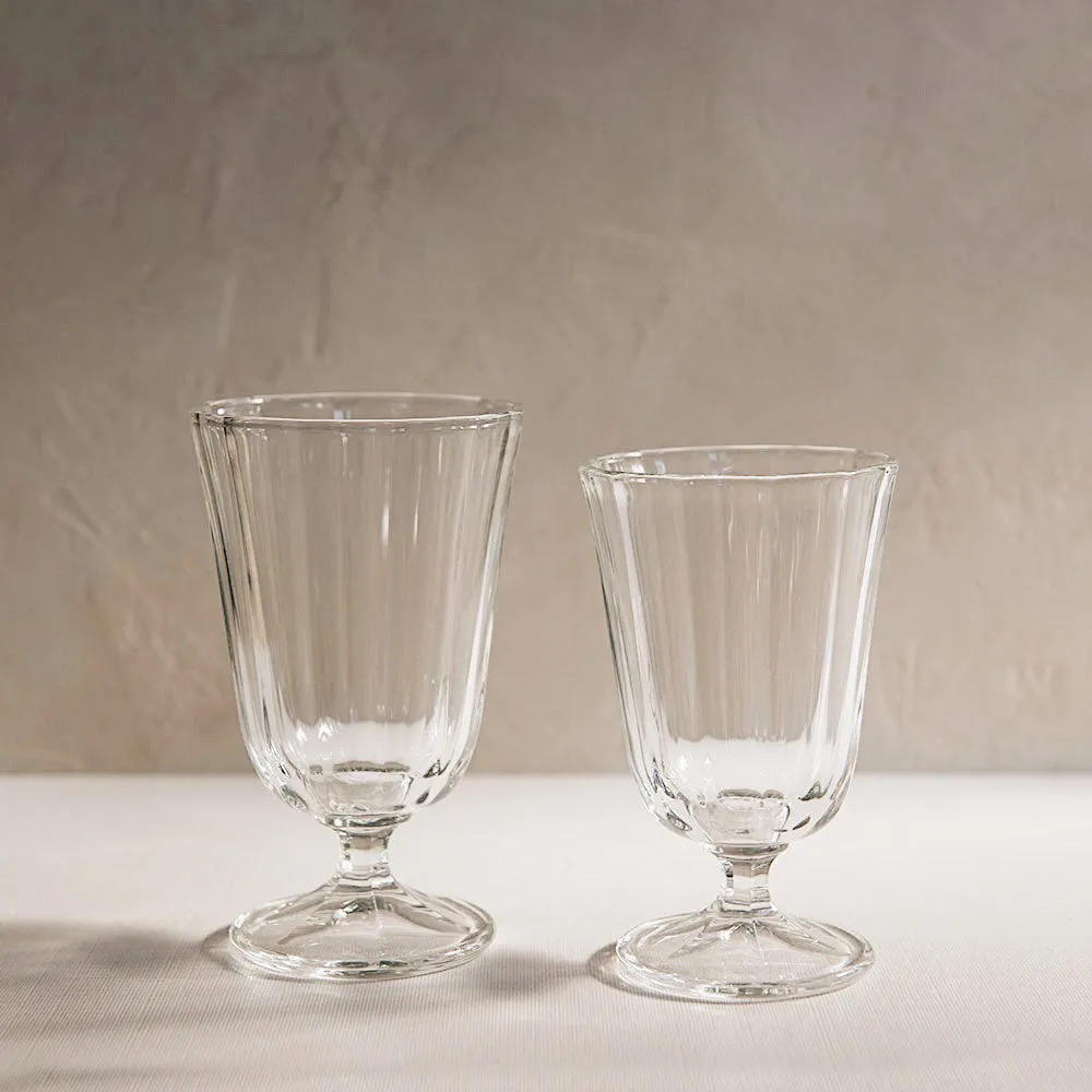 Fluted Glassware Set