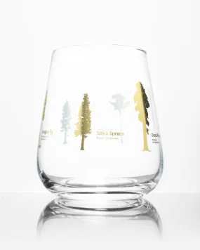 Forest Giants Wine Glass