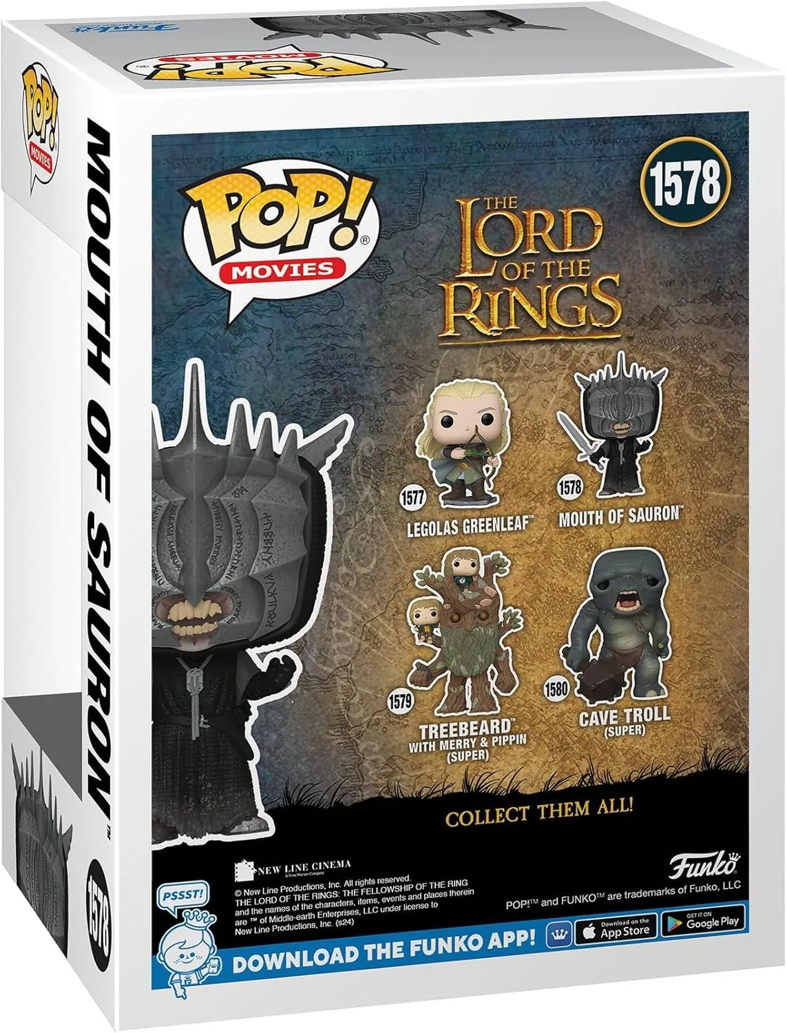 Funko Pop! Movies The Lord of the Rings - Hobbit - Mouth of Sauron