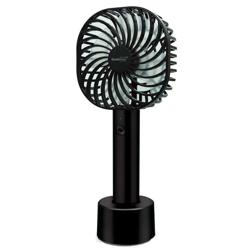 Geek Aire Rechargeable Handheld 5 Inch Mini Fan 2600 mAh GF3