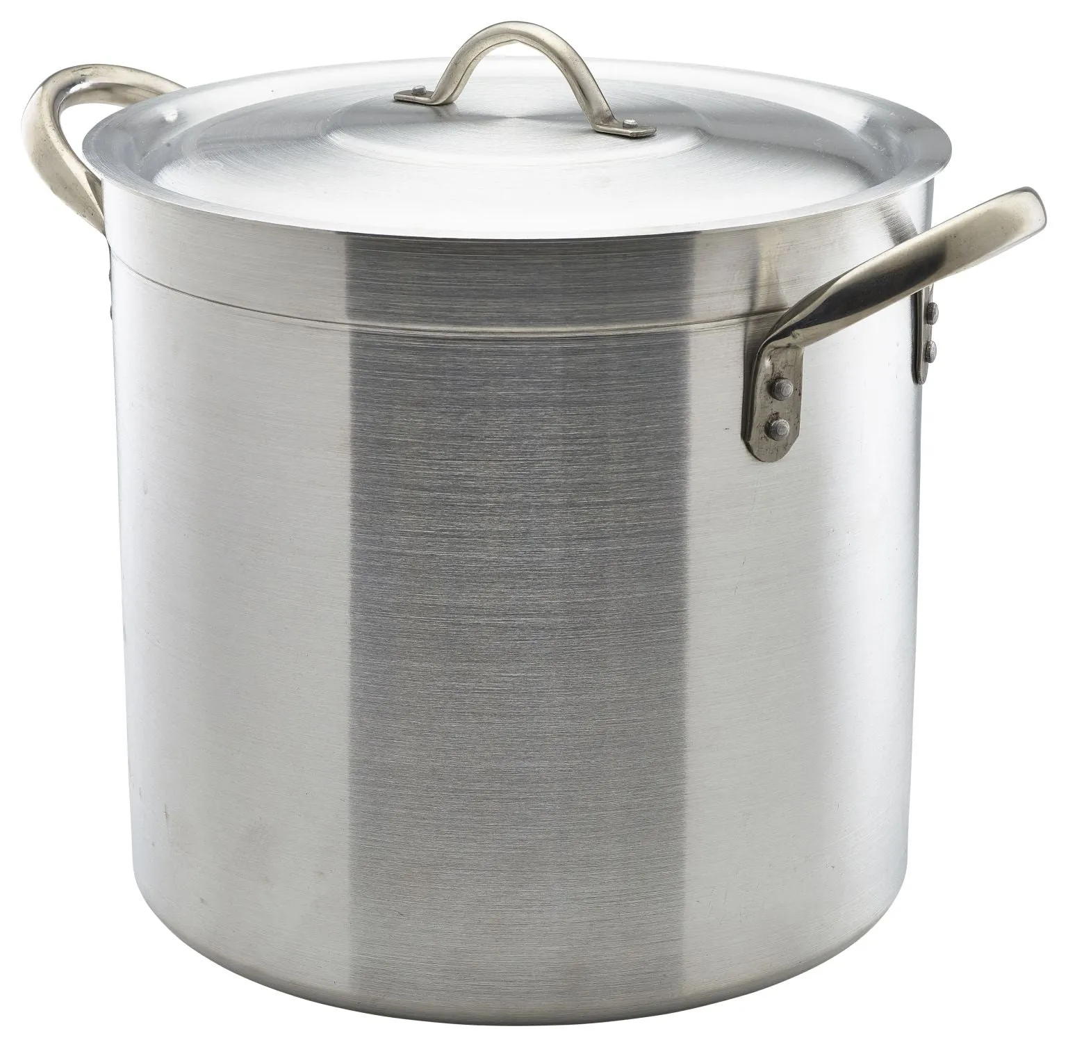 Genware 709-28 Deep Stockpot & Lid 28cm 17 Litre