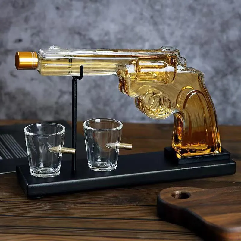 Gun-Type Wine Bottle Submachine Gun