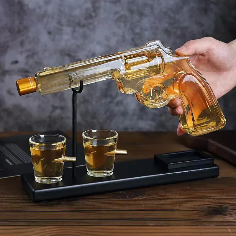 Gun-Type Wine Bottle Submachine Gun