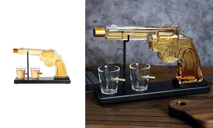 Gun-Type Wine Bottle Submachine Gun