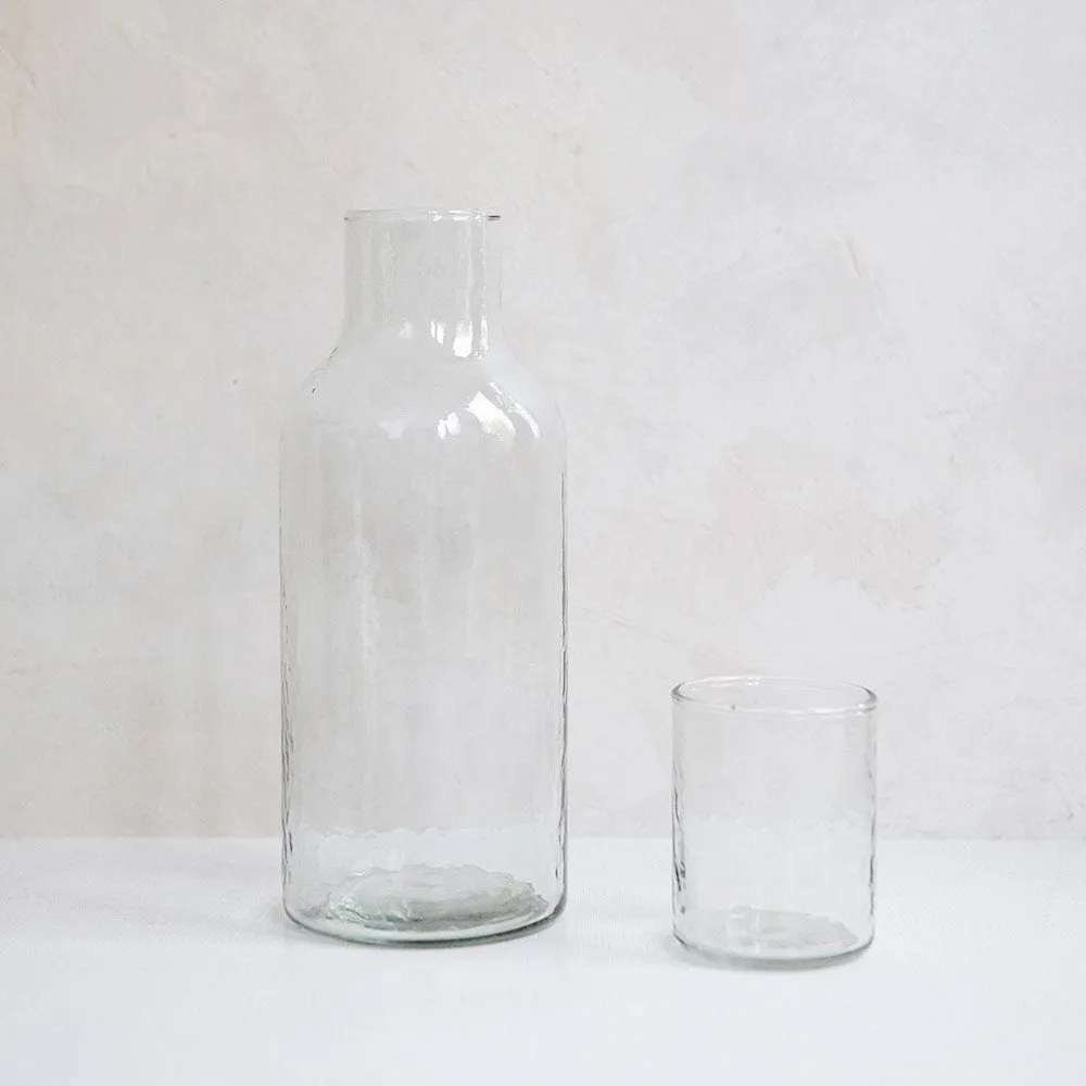 Handblown Glass Carafe Set