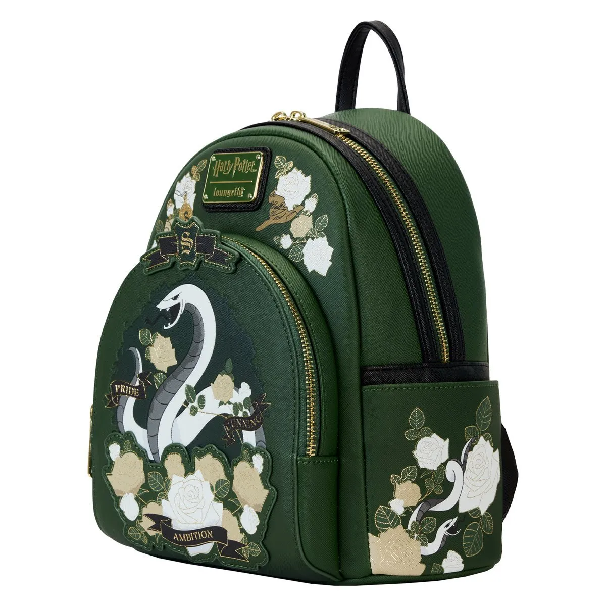 Harry Potter Slytherin House Tattoo Mini Backpack