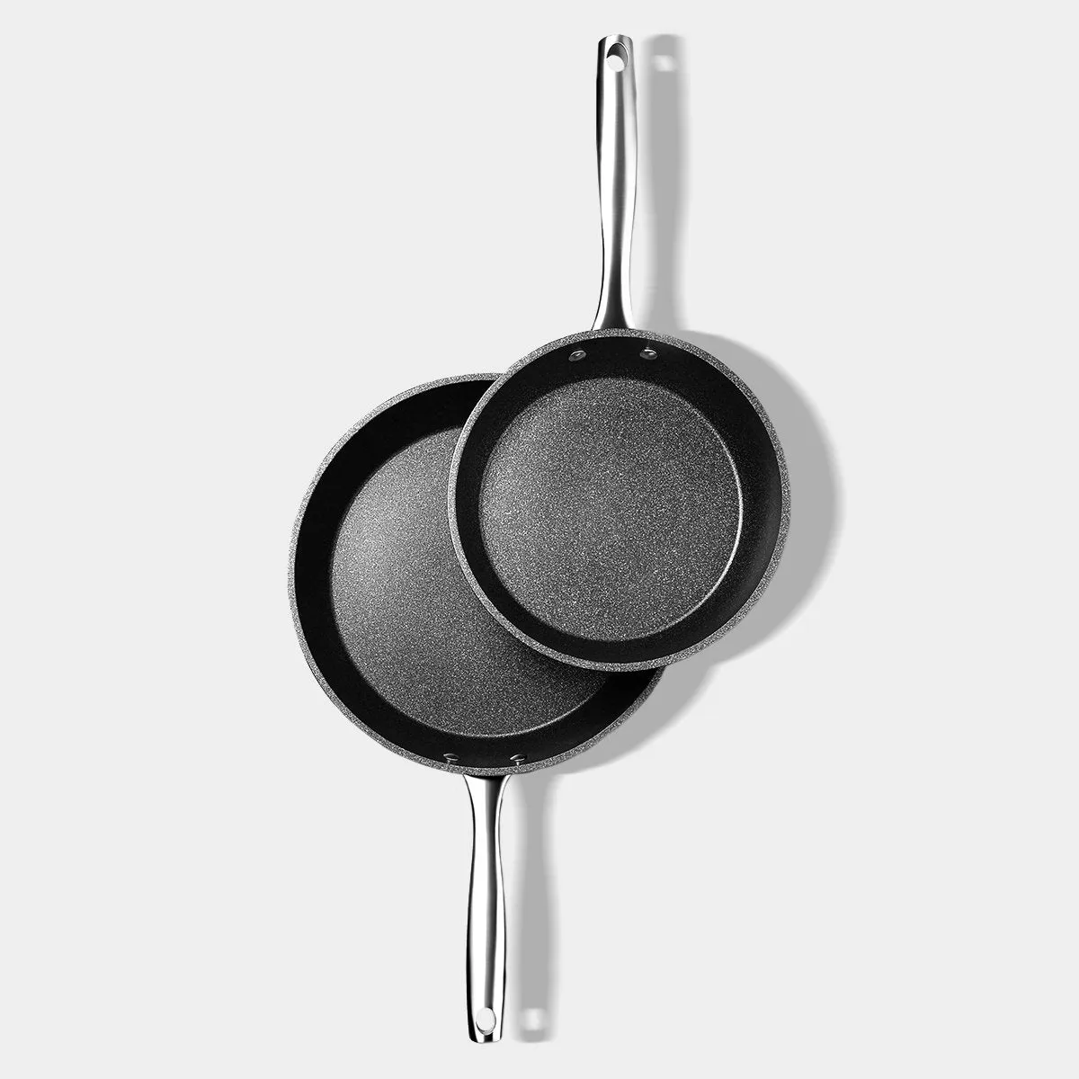 Heavy Gauge Deep Fry Pans (2 Piece Set)