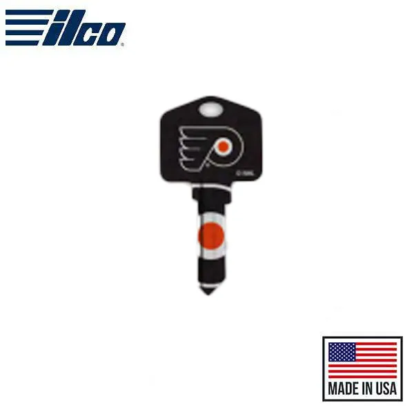 Ilco - NHL TeamKeys - Key Blank - Philadelphia Flyers - KW1 (5 Pack)