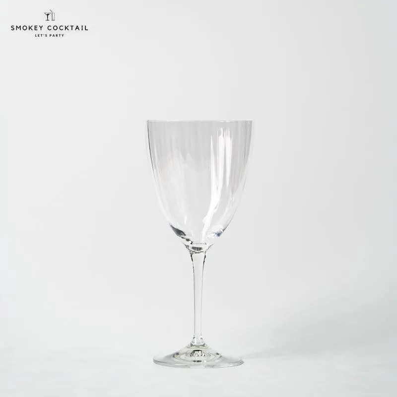 KATE CRYSTAL GLASS.  - SET OF 2