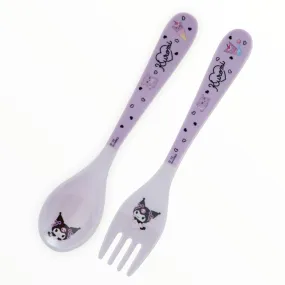 Kuromi Melamine Utensil Set (Fork/Spoon)