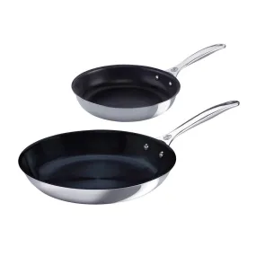 Le Creuset 2 Piece Set (8″ Nonstick Fry Pan & 10″ Nonstick Fry Pan)