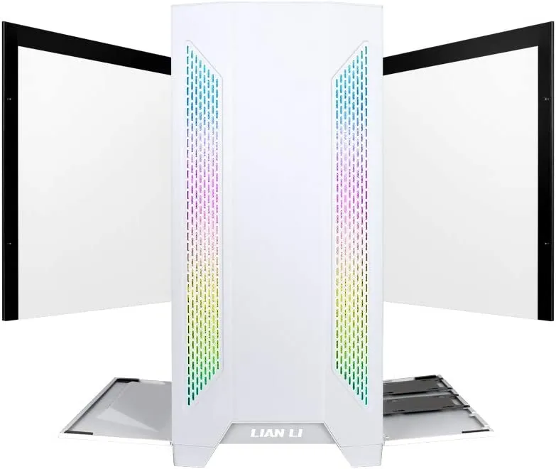 LIAN LI LANCOOL 2 WHITE Tempered Glass ATX Case