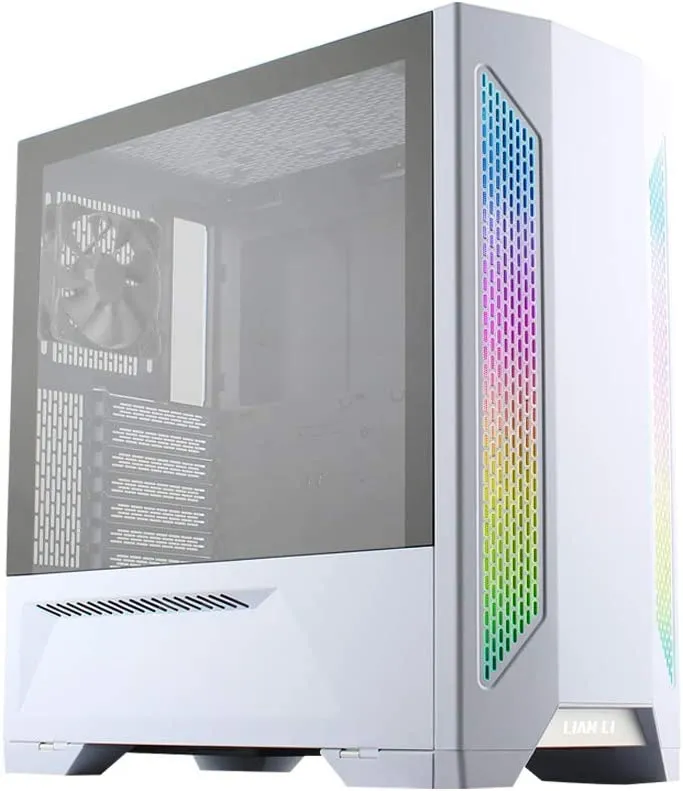 LIAN LI LANCOOL 2 WHITE Tempered Glass ATX Case