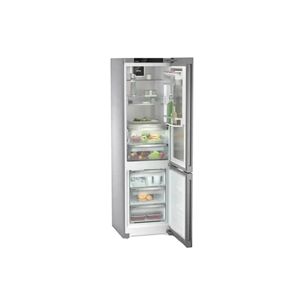 Liebherr CBNSTD579I Peak 362 Litre Fridge Freezer with BioFresh Professional and NoFrost, 59.7cm Wide - Stainless Steel