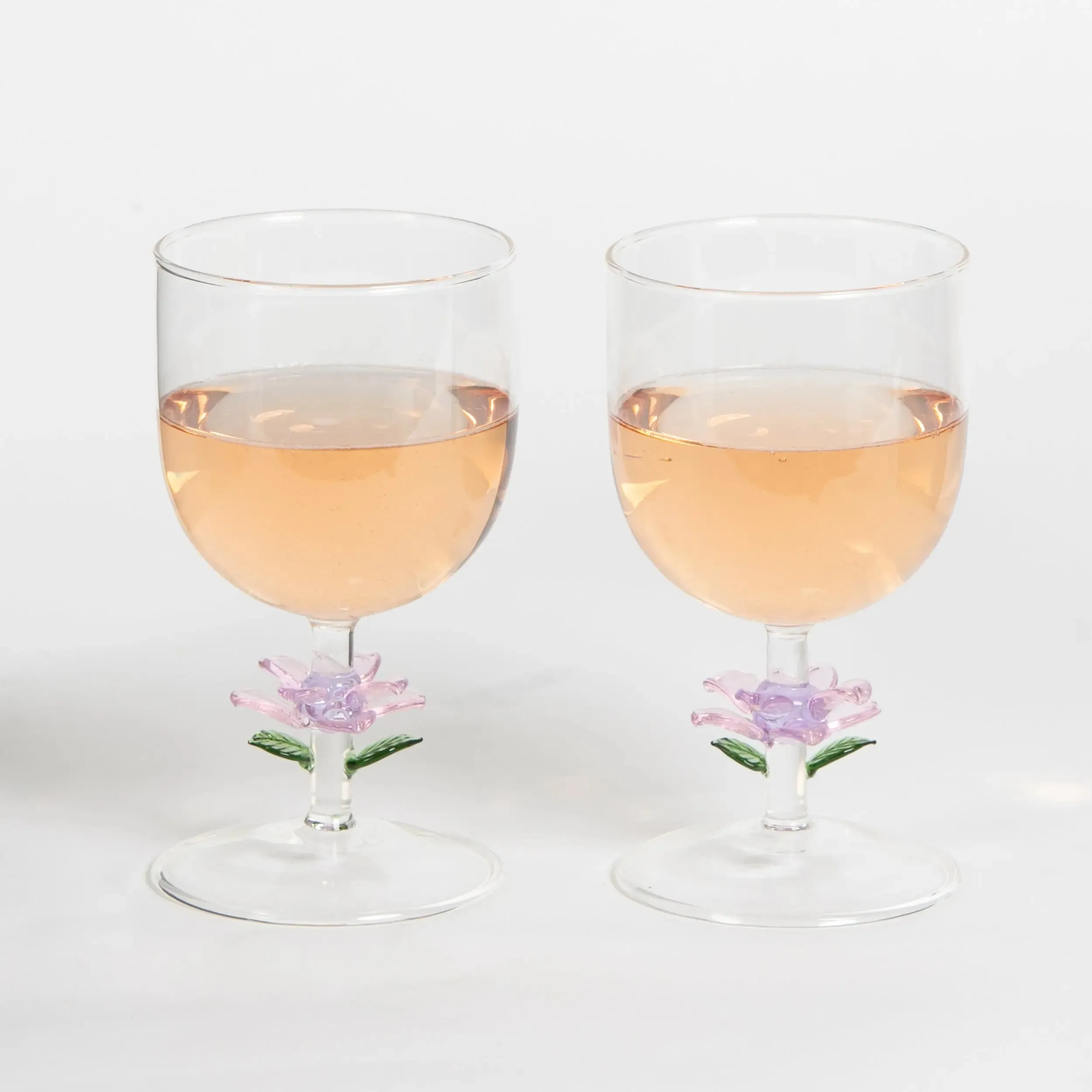 Lily Rose Wine Glass Set of 2