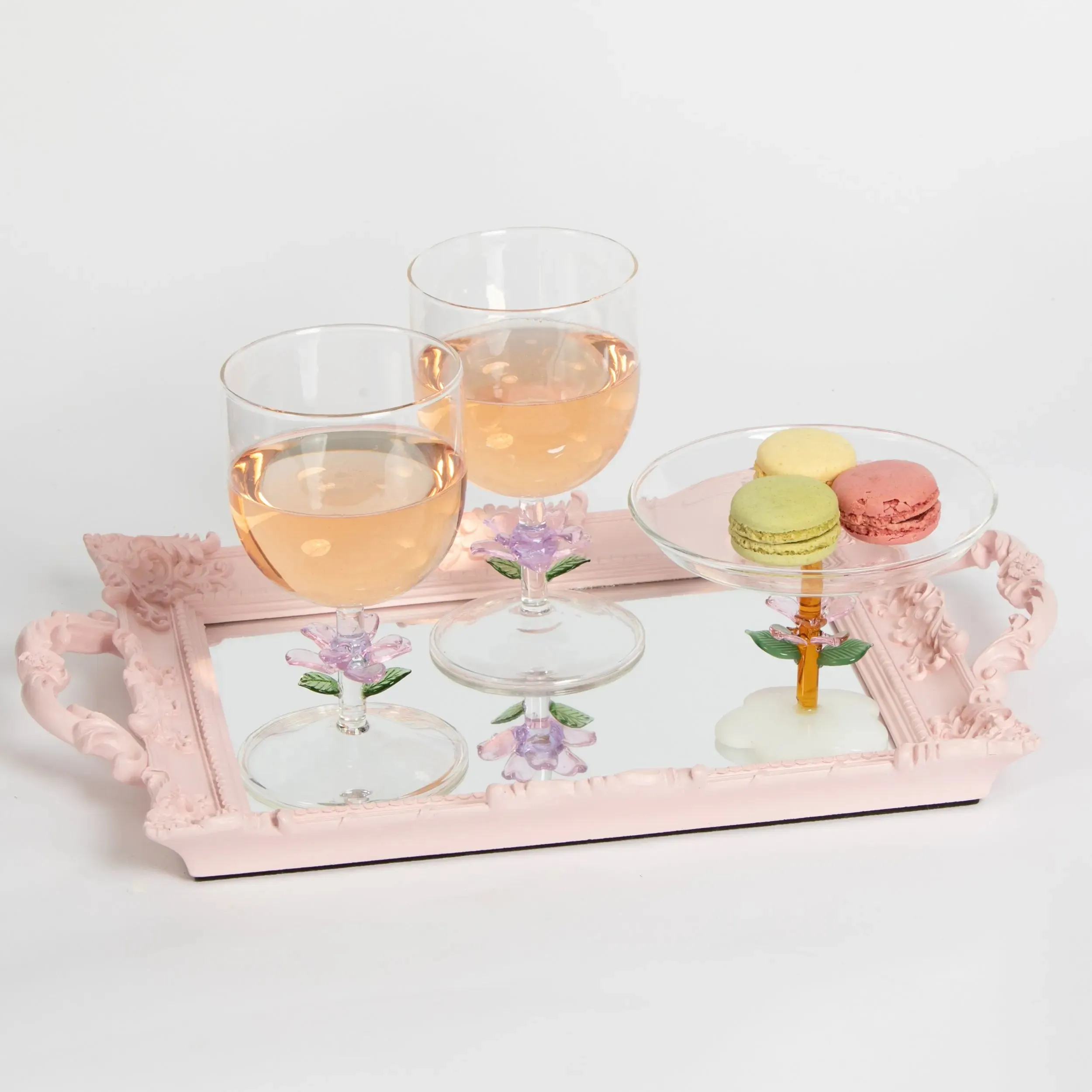 Lily Rose Wine Glass Set of 2