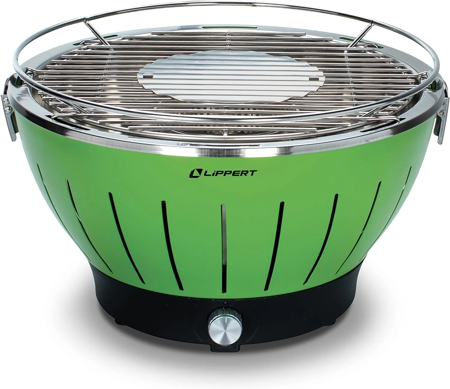 Lippert Odyssey Lightweight Portable Charcoal Grill, Green