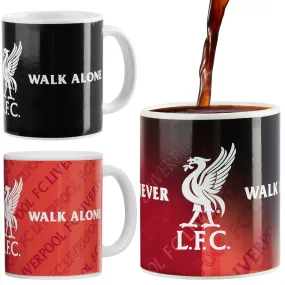 Liverpool F.C. Coffee Mug, 320ml Ceramic Heat Colour Changing Mug Supporters' Gear