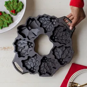 Lodge Holiday Wreath Pan Cast Iron