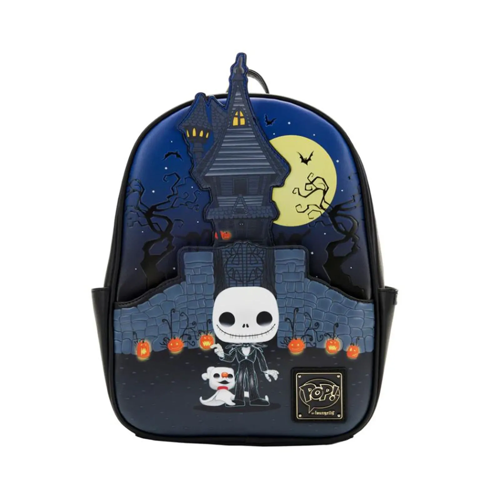 Loungefly Disney POP NBC Jack Skellington House Mini Backpack