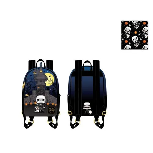 Loungefly The Nightmare Before Christmas Pop! Jack Skellington House Mini-Backpack