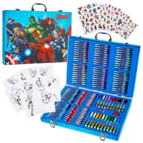 Marvel Avengers Art Set for Kids Colouring Pens Colouring Pencils - Multi Avengers