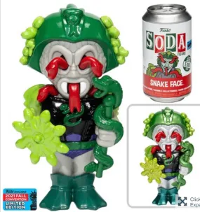 Masters of the Universe - Snake Face - Exclusive Sealed Funko Mystery Soda Figure (Cartoon)