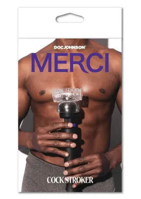 Merci Wand Attachment Cock Stroker Clear