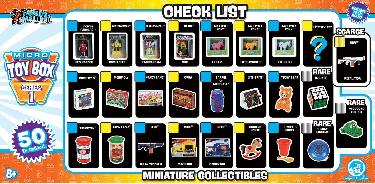 Micro Toy Box Series 1 - 15 Pack | Super Impulse