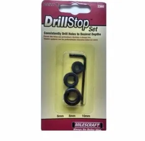 Milescraft | Drill Stop Set 4Pc Metric