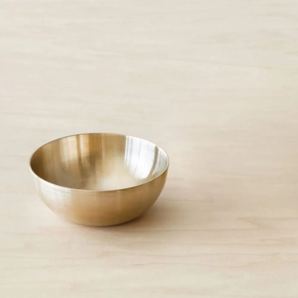 Mini Brass Serving Bowls