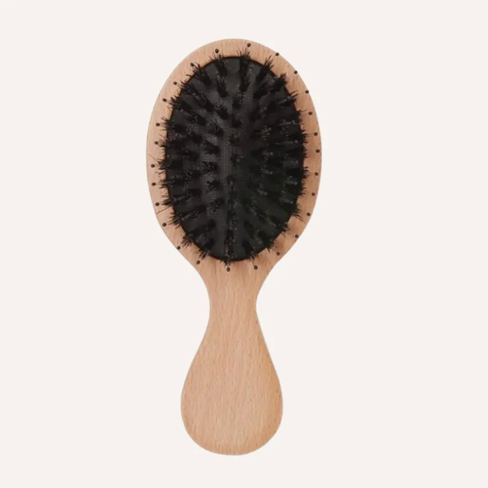 Mini Detangle Bamboo Travel Hairbrush