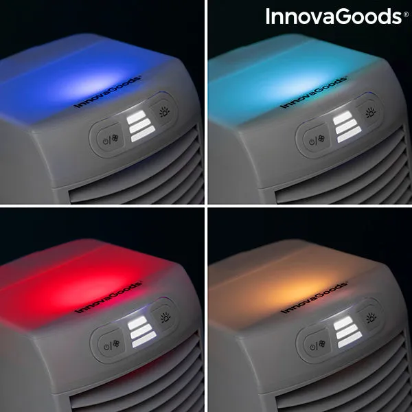 Mini LED Portable Evaporator Air Conditioner Freezyq  InnovaGoods