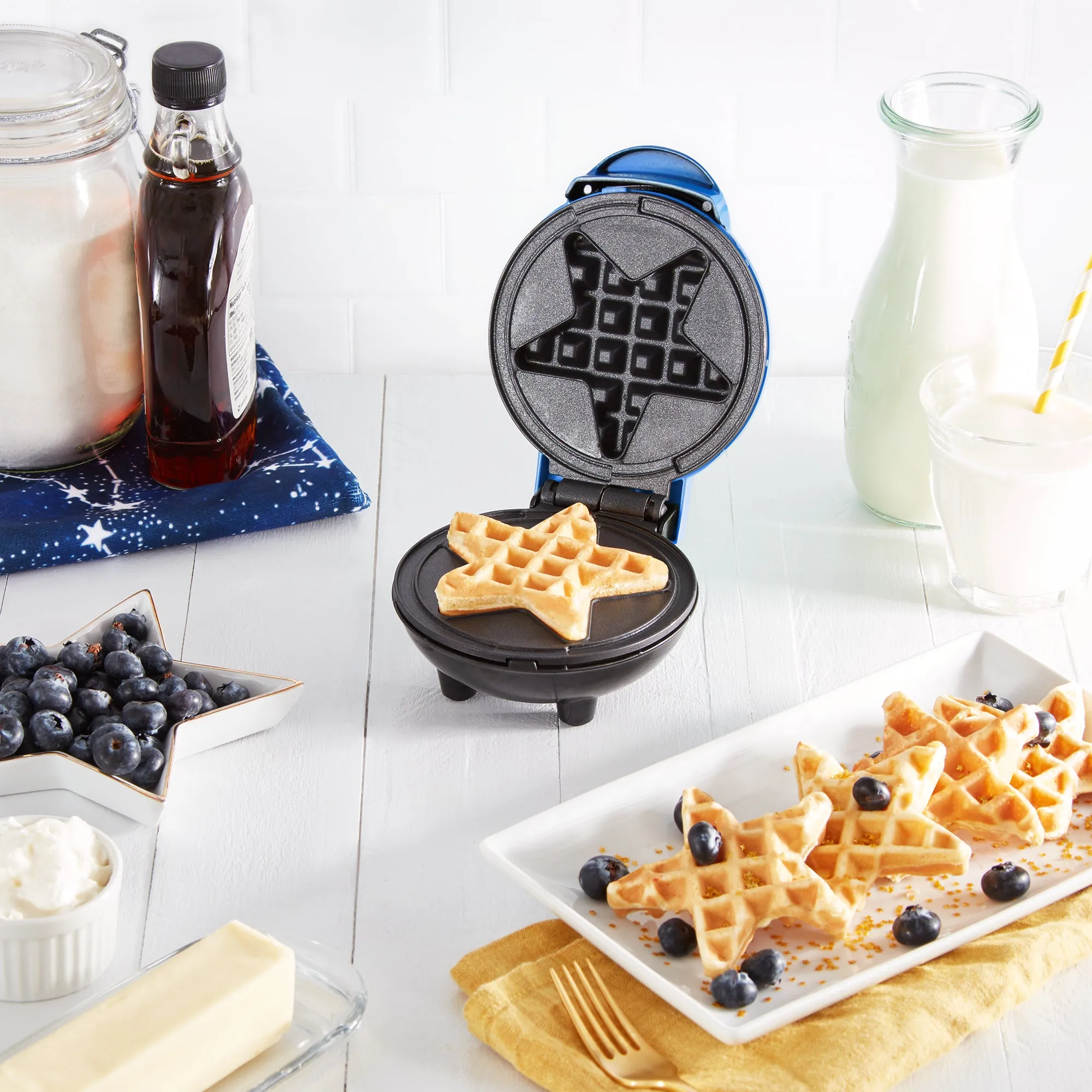 Mini Star Waffle Batter Bottle Bundle