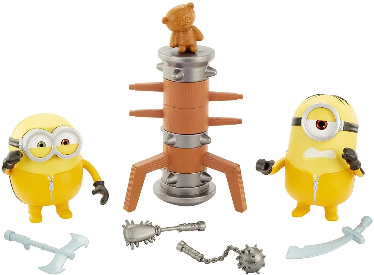 Minions: The Rise of Gru Movie Moments Characters - Movie Scene Training Accessories Older Minion Fans, Assortment Styles