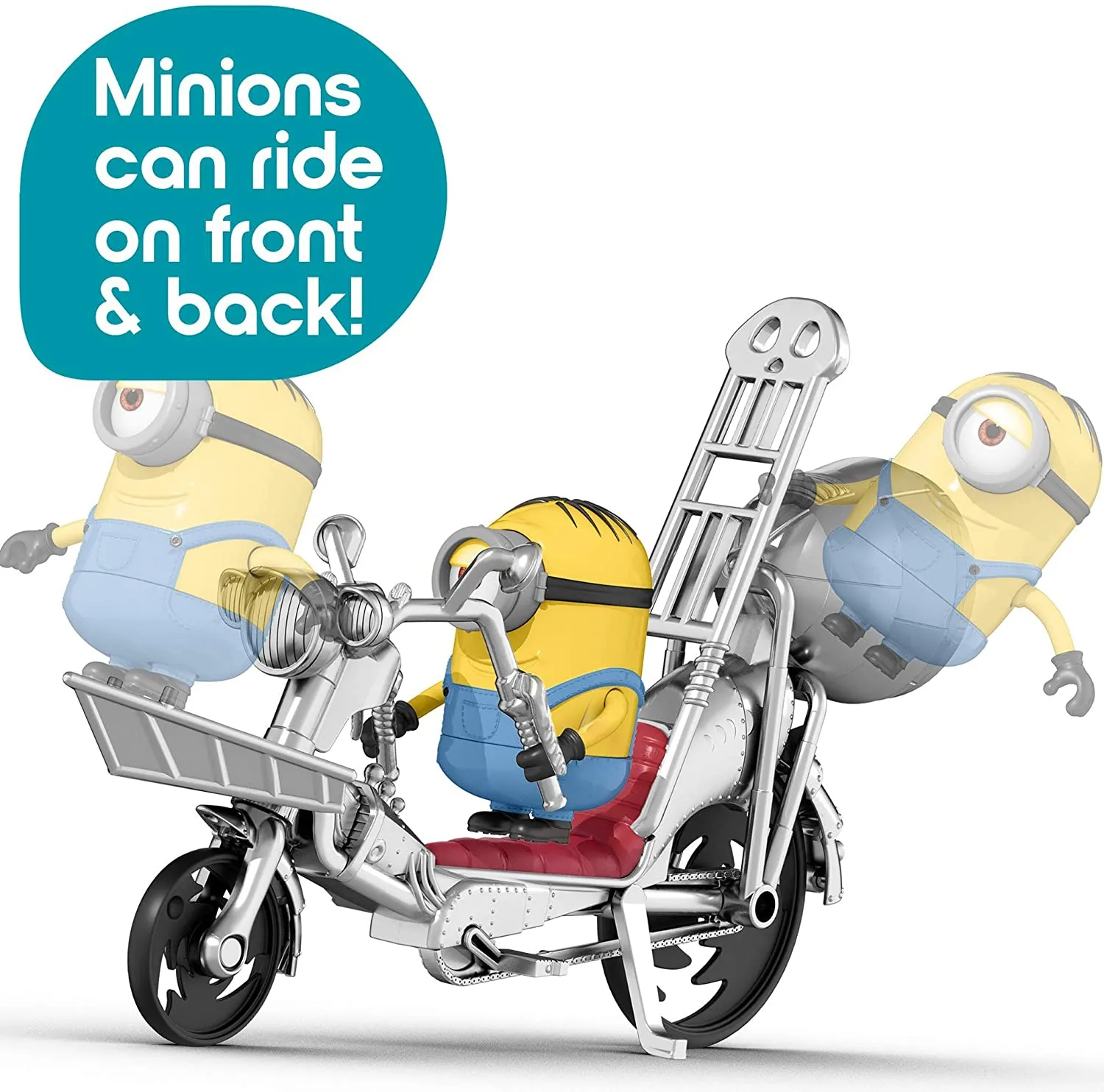 Minions: The Rise of Gru Movie Moments Characters - Movie Scene Training Accessories Older Minion Fans, Assortment Styles