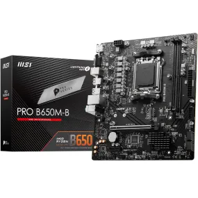 MSI Motherboard Pro B650m-B DDR5