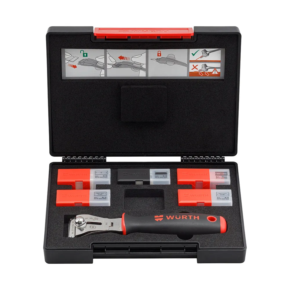 Multi-Purpose Razor Blade Scraper Set - 52 Piece