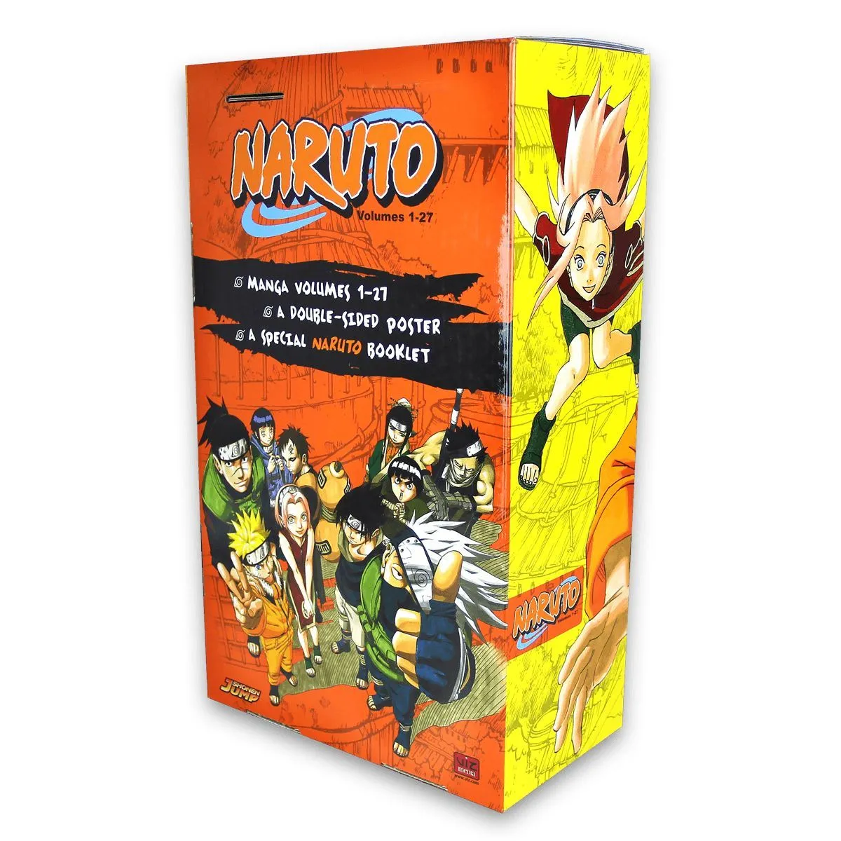 Naruto Vol. 1-27 By Masashi Kishimoto 27 Books collection Box Set - Manga - Age 13  - Paperback