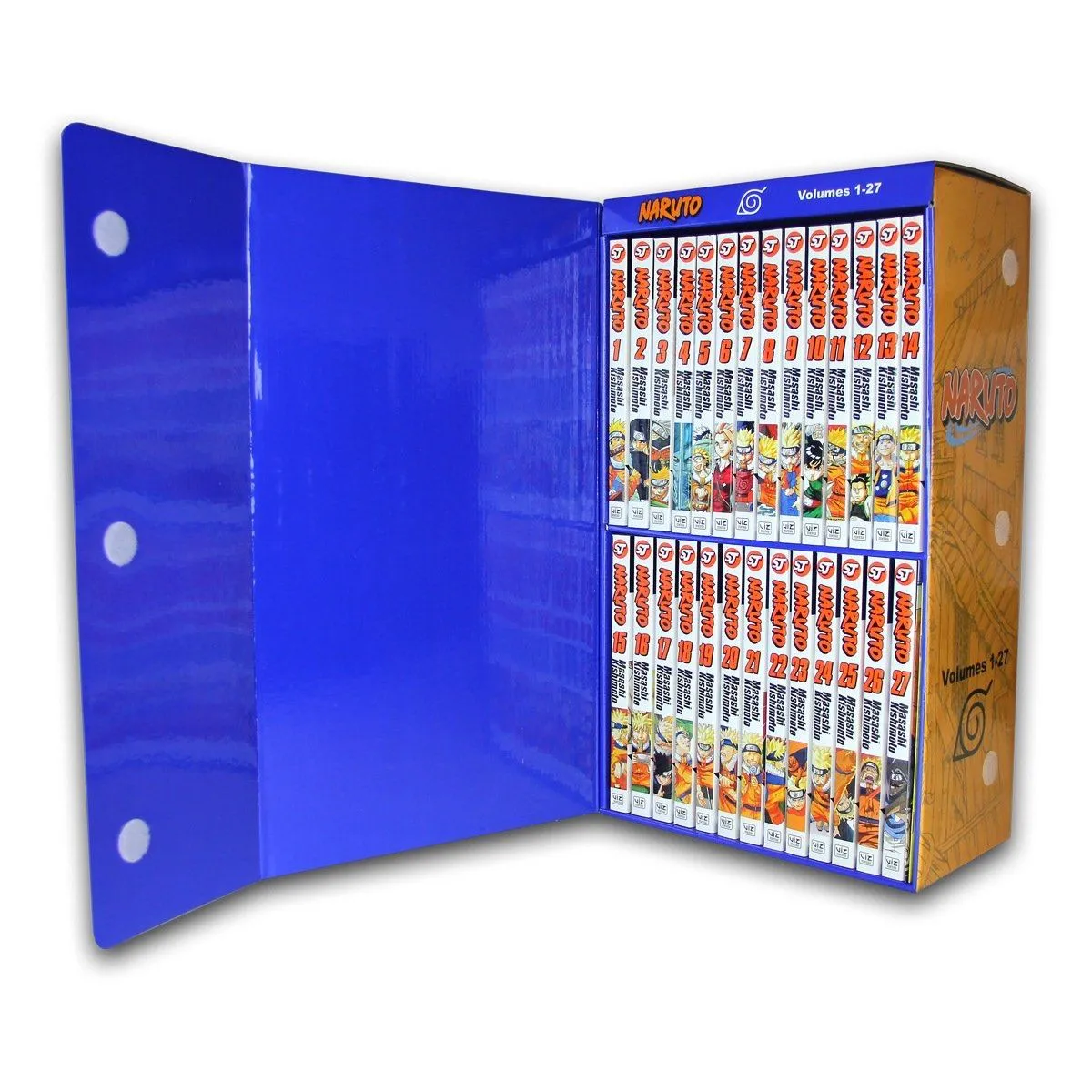 Naruto Vol. 1-27 By Masashi Kishimoto 27 Books collection Box Set - Manga - Age 13  - Paperback