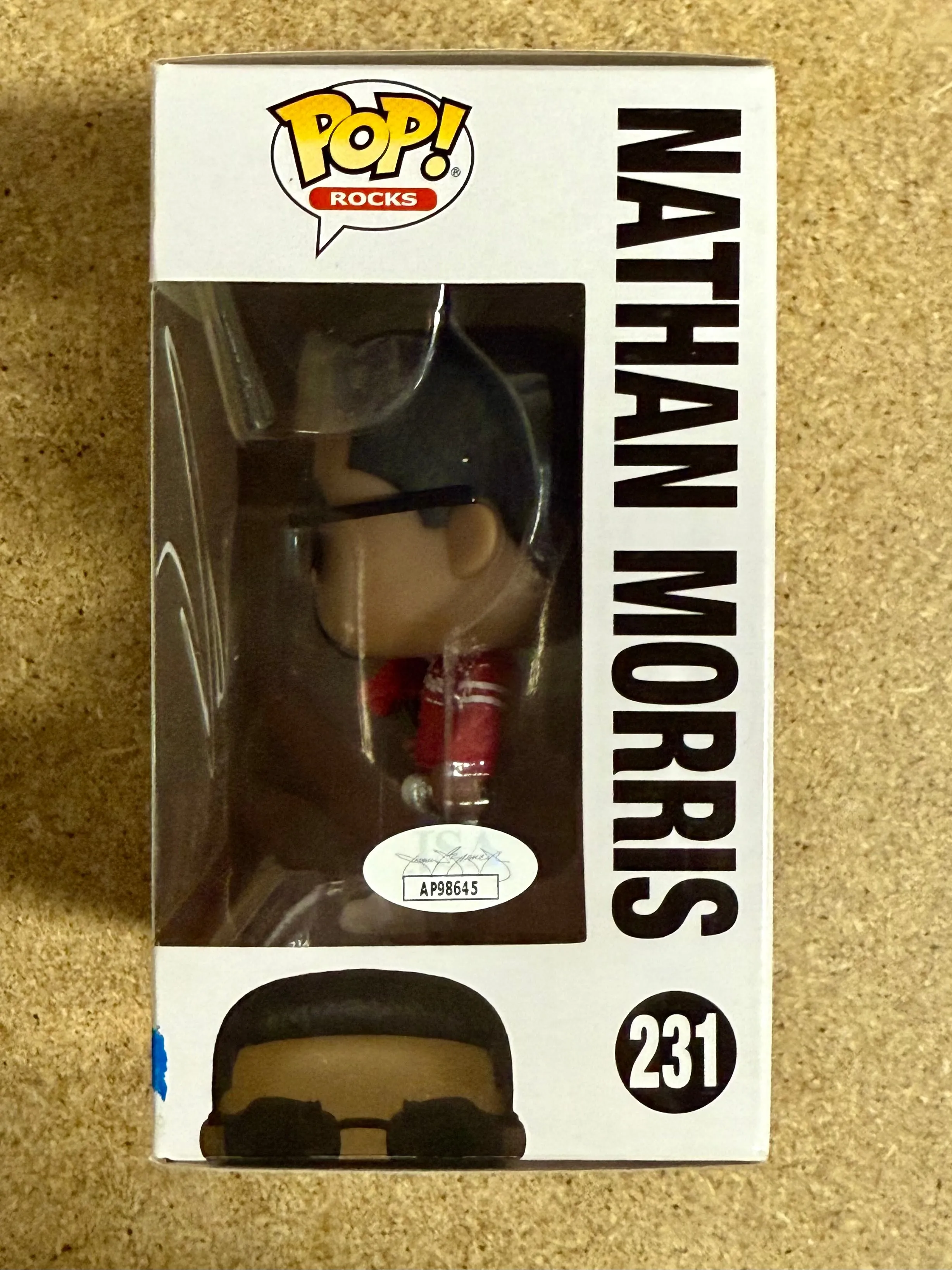 Nathan Morris Signed Boys II Men 2021 Vaulted Funko Pop! With JSA COA