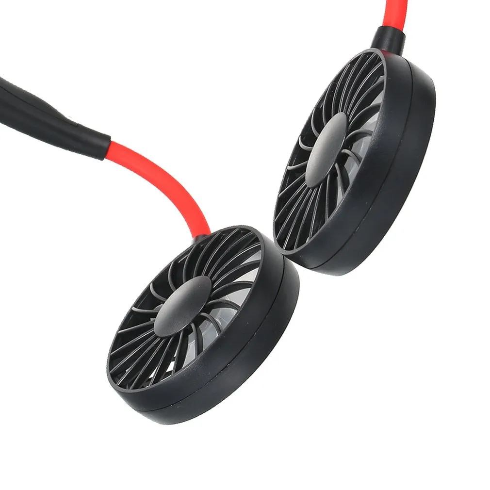 Neck Hanging Portable Duo Fans