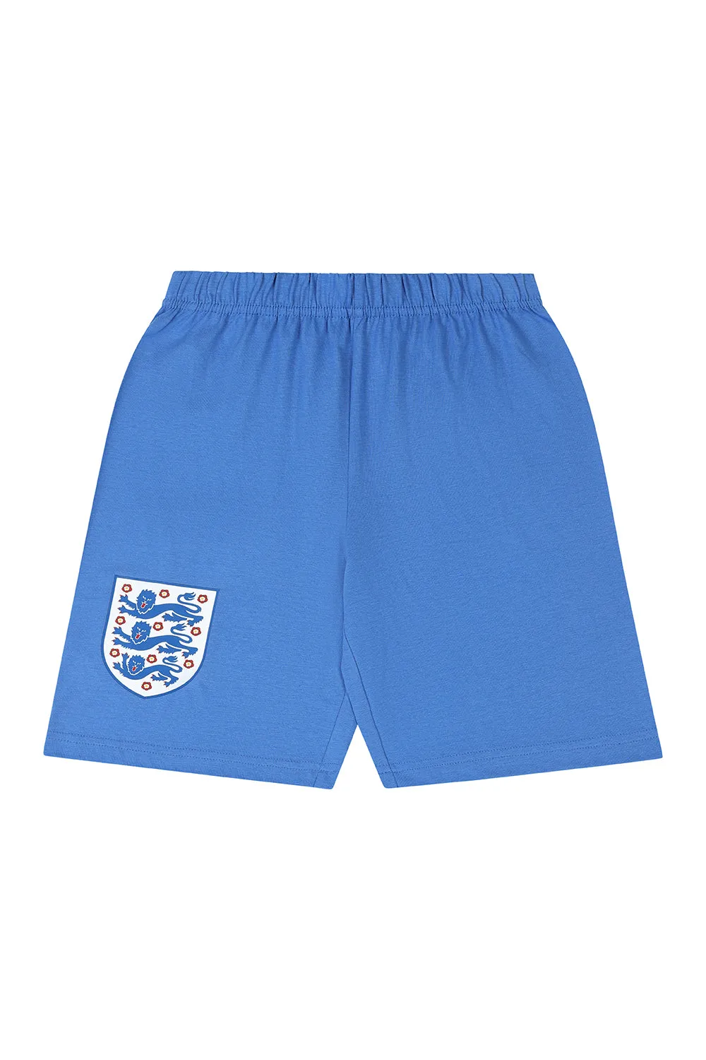 Official England Football Team Blue Camouflage Short Boys Girls Pyjama Set