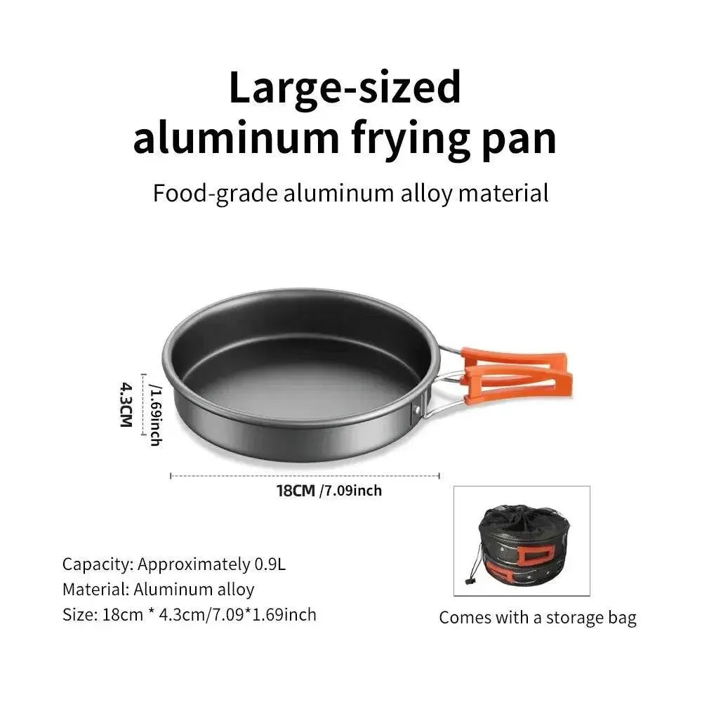 Outdoor Picnic Set Frying Pan Frying Pan In Frying Pan Frying Pan Single Frying Pan Portable Extra Light