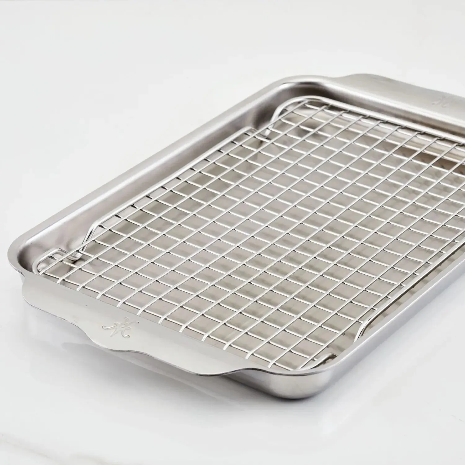 OvenBond Tri-ply Quarter Sheet Pan with Rack