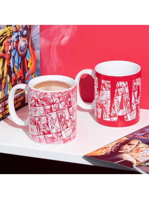 Paladone Marvel Logo Heat Change Mug