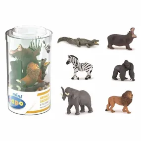 Papo Mini Plus Wild Animal Toob 1 33020